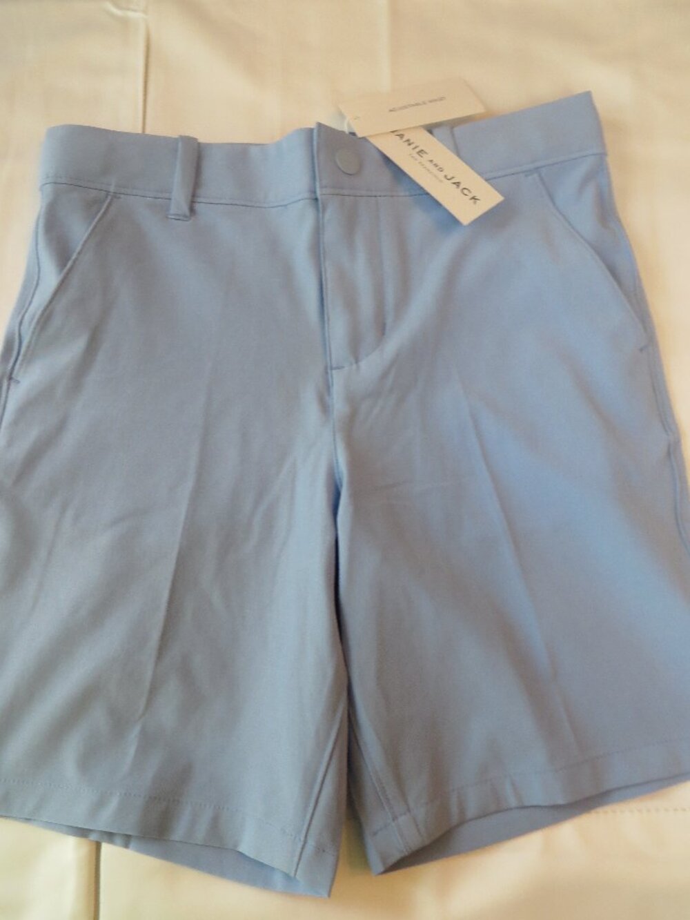 NEW w Tags | Janie and Jack Performance Shorts | Light Blue | Size 8